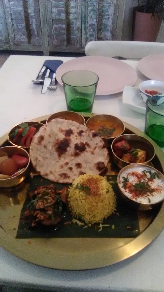 Thali Experience at Nebu-Indian food in Prague