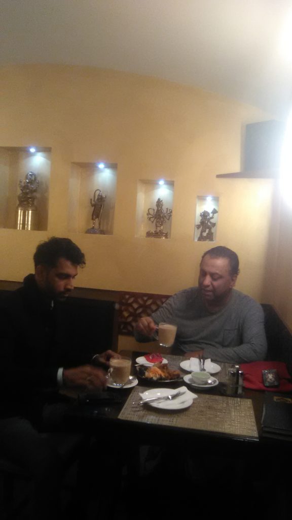 Masala Tea experience at Pind-Indian  food in Prague
